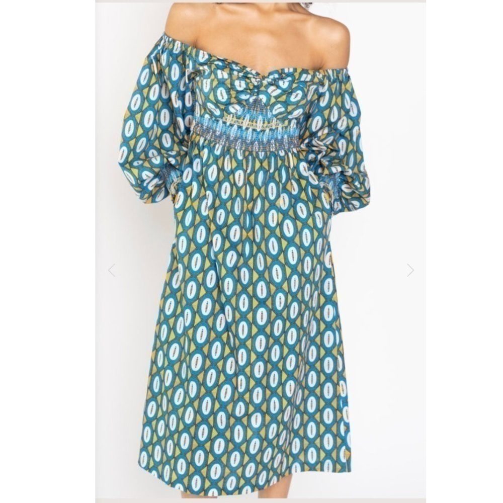 ANTHROPOLOGIE HOPE FOR FLOWERS BY TRACY REESE Twist Front Dress Size Large